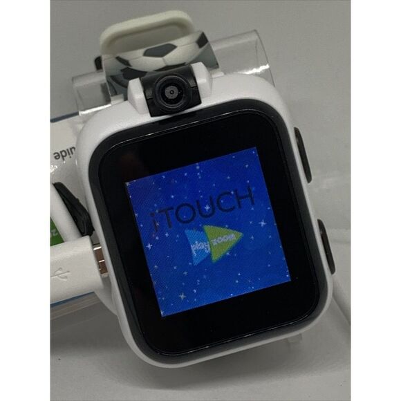 iTouch PlayZoom IPZ03517M62C-BLT Kids Black Sports Print Smart Watch NWC205 - Picture 2 of 11